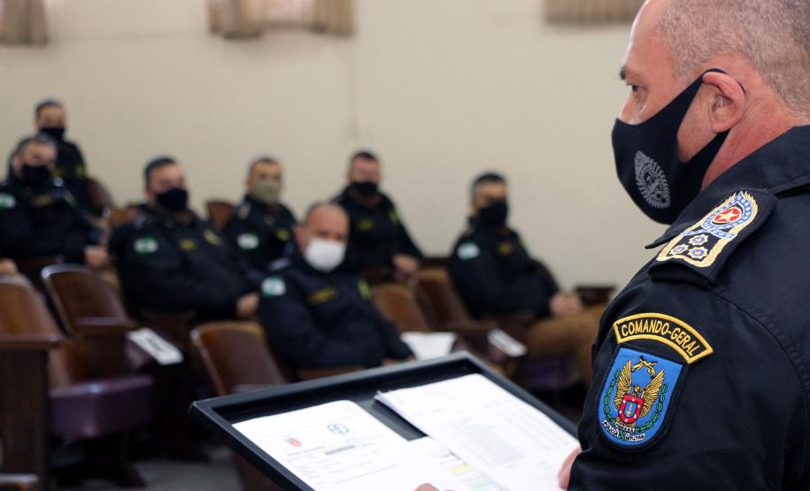 Batalhão da PM de Paranavai é inspecionado pelo Comandante-Geral