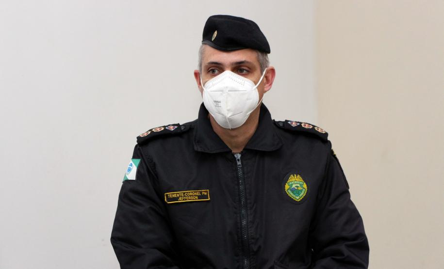 Batalhão da PM de Paranavai é inspecionado pelo Comandante-Geral