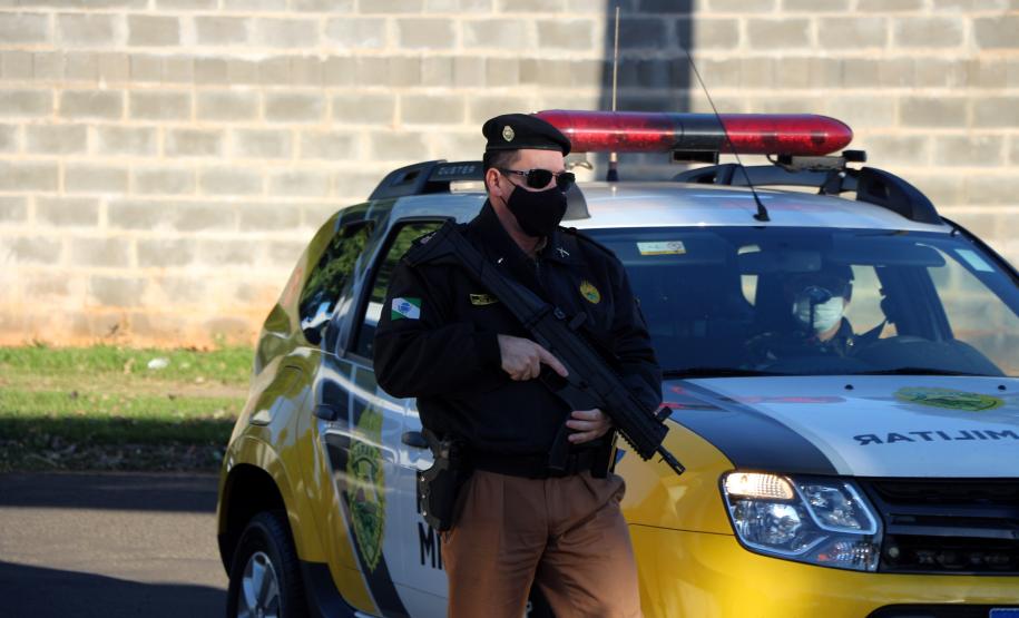 Batalhão da PM de Paranavai é inspecionado pelo Comandante-Geral