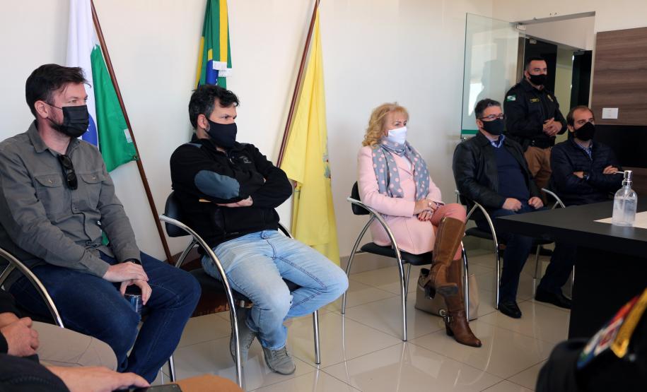 Reforço de policiamento e novas estratégias são discutidas durante reunião da PM e prefeituras da região de Paranavaí