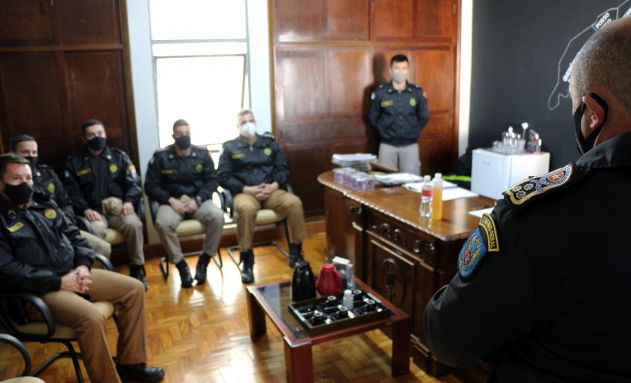 Comandante-Geral da PM visita 9° Subgrupamento de Bombeiros Independente em Paranavaí