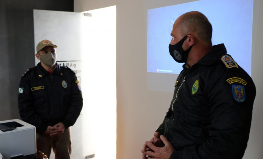 Comandante-Geral da PM visita 9° Subgrupamento de Bombeiros Independente em Paranavaí