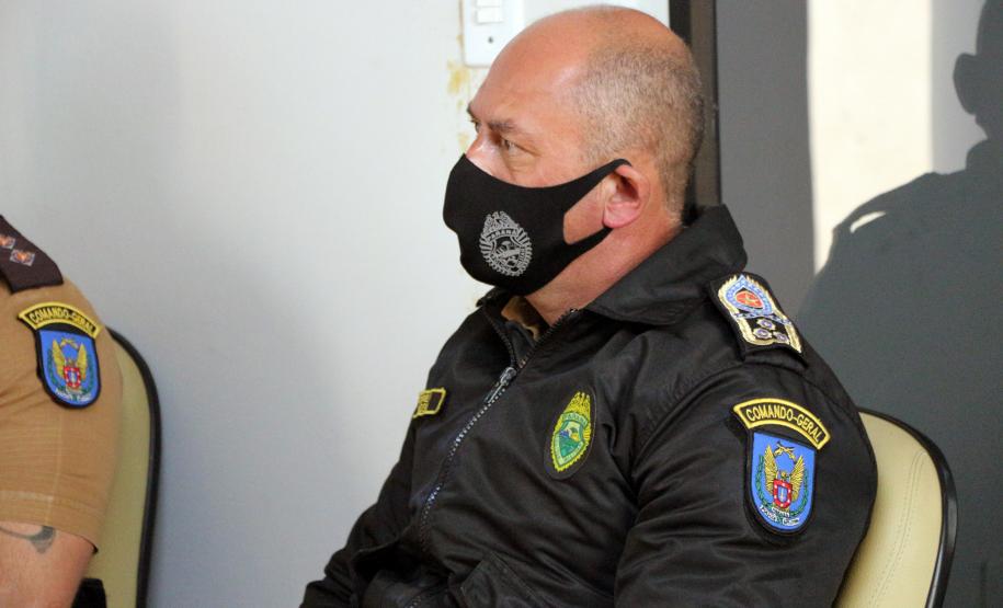 Comandante-Geral da PM visita 9° Subgrupamento de Bombeiros Independente em Paranavaí