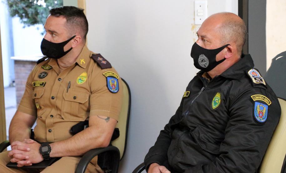 Comandante-Geral da PM visita 9° Subgrupamento de Bombeiros Independente em Paranavaí