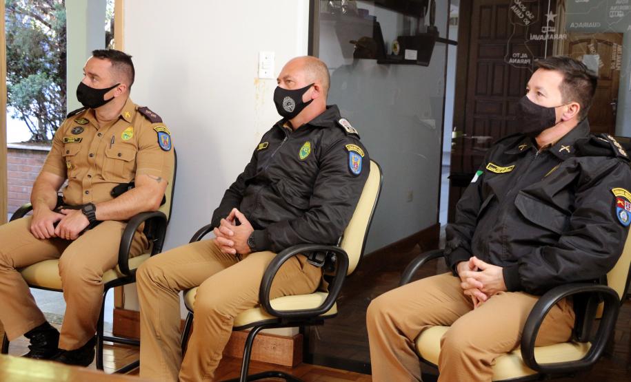 Comandante-Geral da PM visita 9° Subgrupamento de Bombeiros Independente em Paranavaí