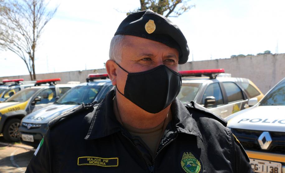 Em Loanda, Comandante-Geral conversa com o efetivo da 3ª CIPM