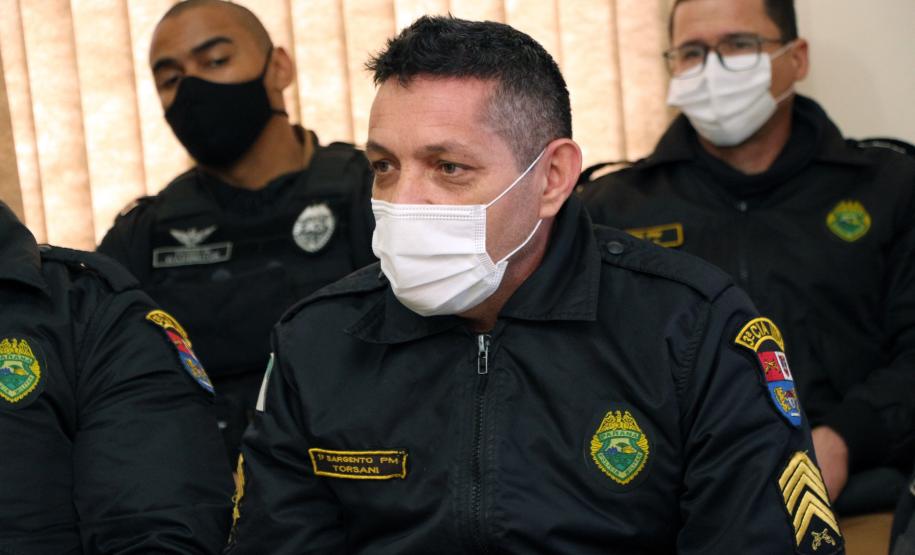 Em Loanda, Comandante-Geral conversa com o efetivo da 3ª CIPM