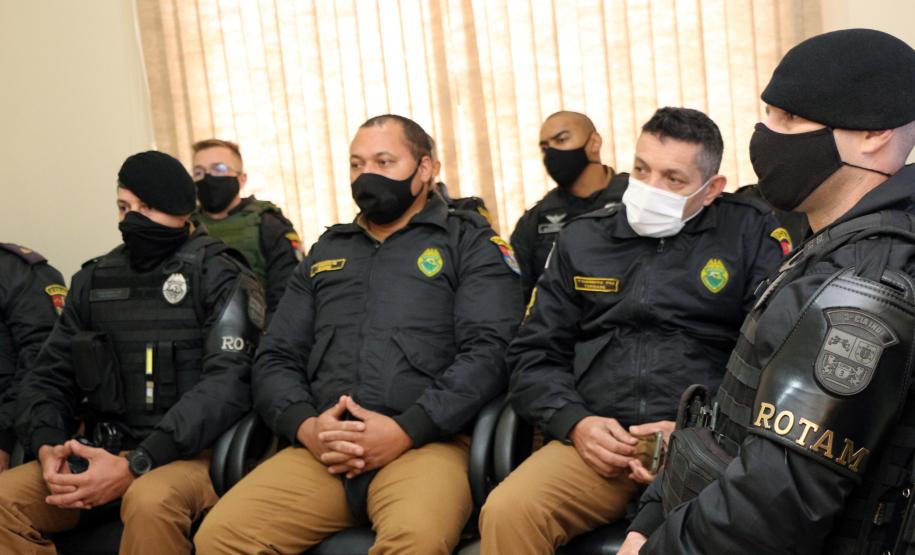 Em Loanda, Comandante-Geral conversa com o efetivo da 3ª CIPM