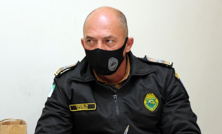 Em Loanda, Comandante-Geral conversa com o efetivo da 3ª CIPM