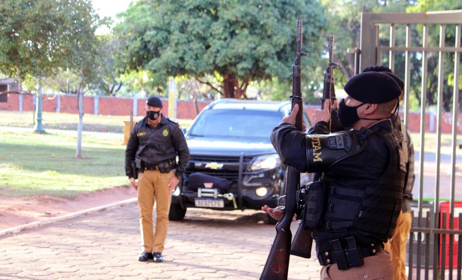 Em Loanda, Comandante-Geral conversa com o efetivo da 3ª CIPM