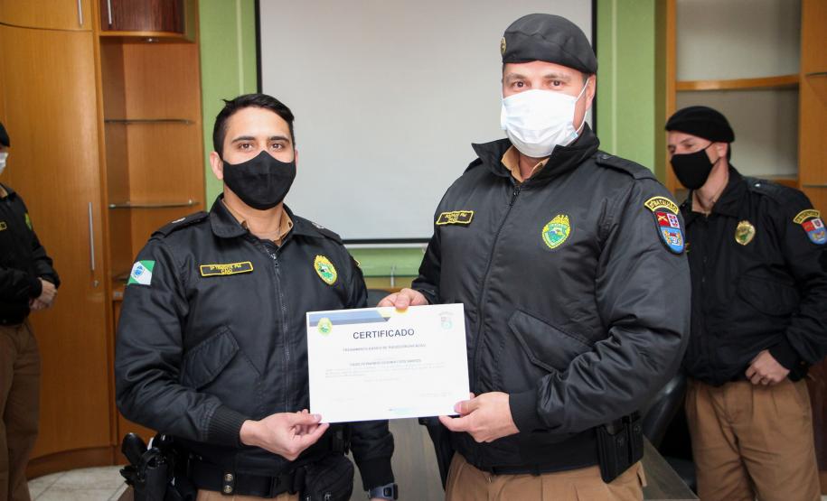 Diretoria de Desenvolvimento, Tecnologia e Qualidade faz treinamento básico de radiocomunicação para policiais da Capital e do interior