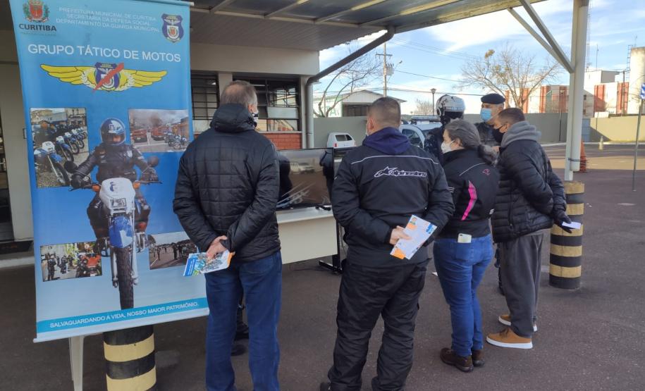 Evento para motociclistas trabalha técnicas de condução e dá dicas para evitar acidentes