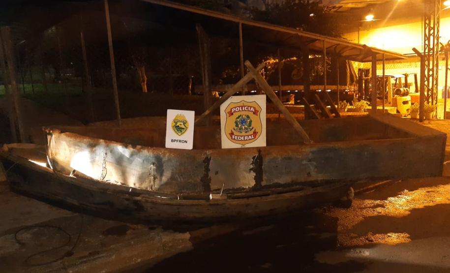 BPFron apreende embarcações, veículos, cigarros e anabolizantes em situações distintas no Oeste do estado