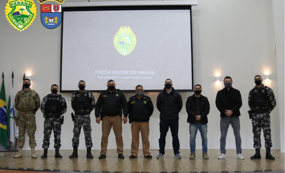 PM faz estudo de caso do cerco policial no Taquari dos Polacos e compartilha informações com órgãos de segurança em Ponta Grossa (PR)