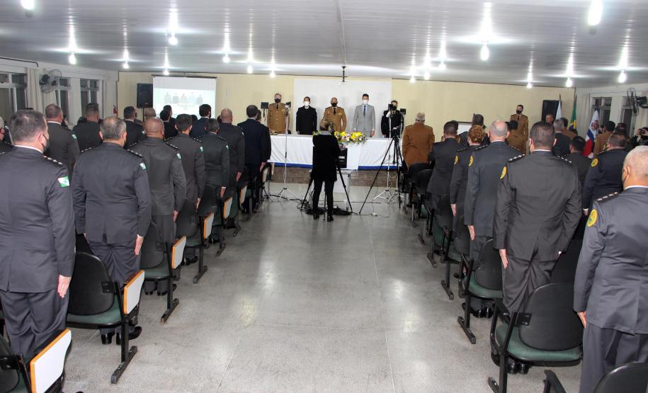 Polícia Militar do Paraná forma 60 capitães no Curso de Aperfeiçoamento de Oficiais em São José dos Pinhais, na RMC