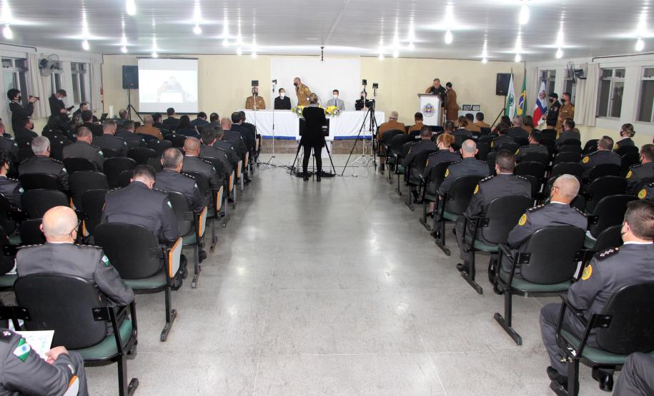 Polícia Militar do Paraná forma 60 capitães no Curso de Aperfeiçoamento de Oficiais em São José dos Pinhais, na RMC