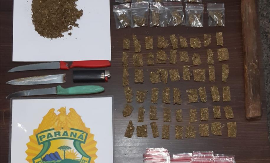 Na RMC, PM prende dois homens e apreende mais de 400 gramas de maconha em situações distintas
