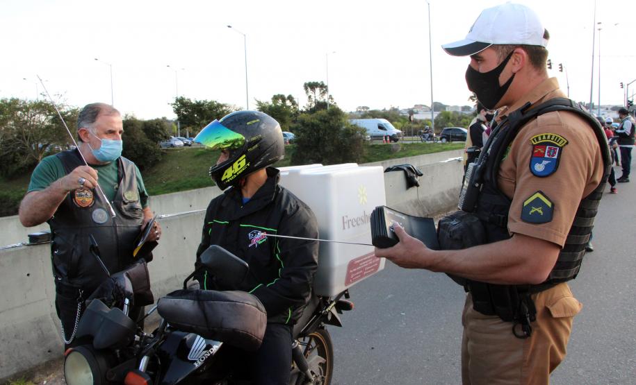 53% dos acidentes de trânsito em Curitiba envolvem motociclistas, aponta estudo do BPTran