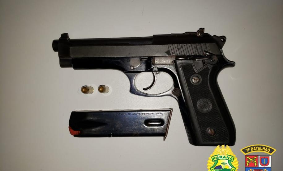 Denúncias anônimas auxiliam PM na apreensão de três armas de fogo no Noroeste do Paraná, em ocorrências distintas