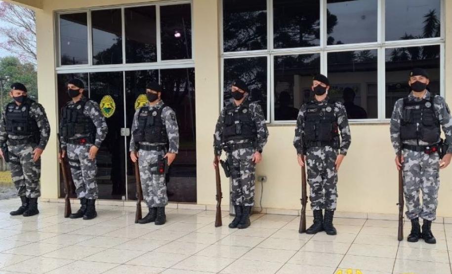 Comandante-Geral da PM participa de entrega de viaturas em Cascavel (PR)