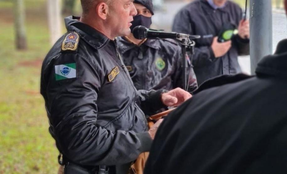 Comandante-Geral da PM participa de entrega de viaturas em Cascavel (PR)