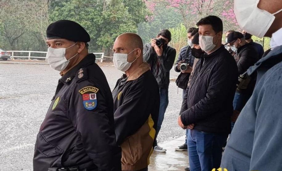 Comandante-Geral da PM participa de entrega de viaturas em Cascavel (PR)