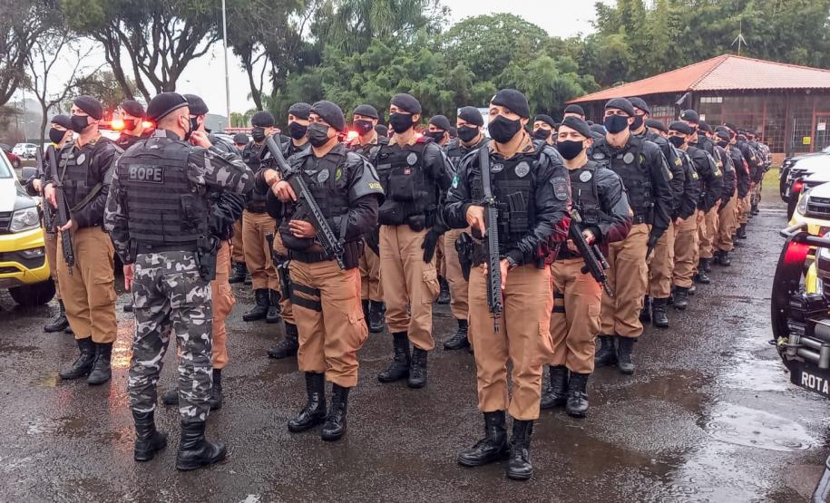Operação da PM reforça policiamento ostensivo em várias regiões do Estado