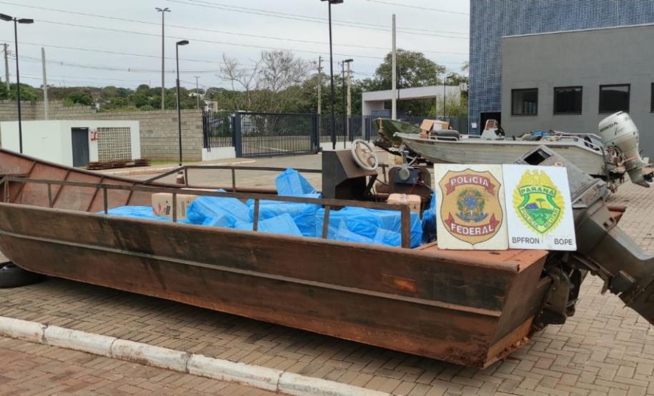 Em um dia, BPFron apreende drogas e mais de 25 mil pacotes de cigarros no Oeste do estado