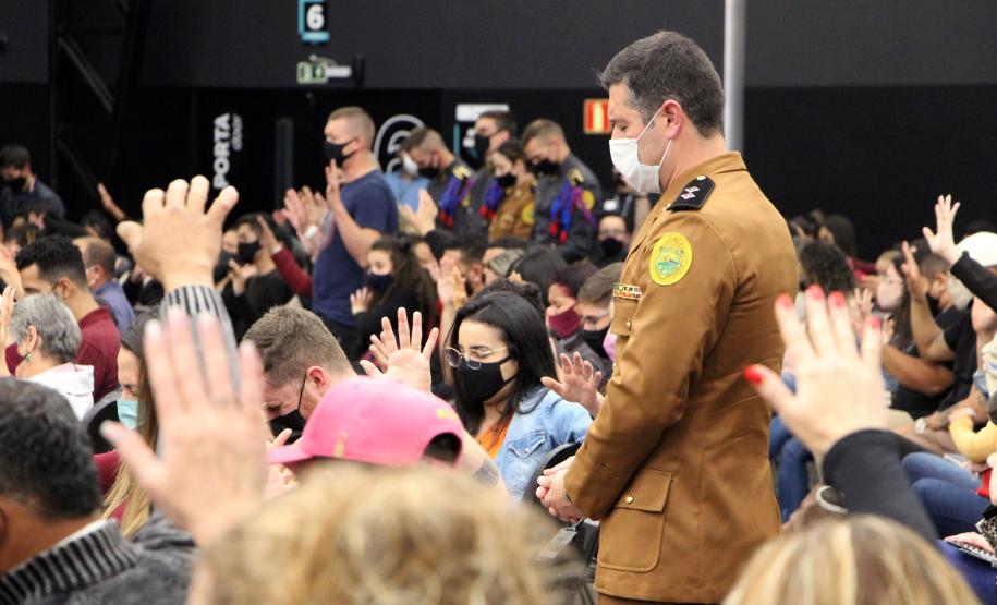 Culto especial pelos 167 anos da Polícia Militar destaca gratidão pela vida dos policiais e bombeiros militares