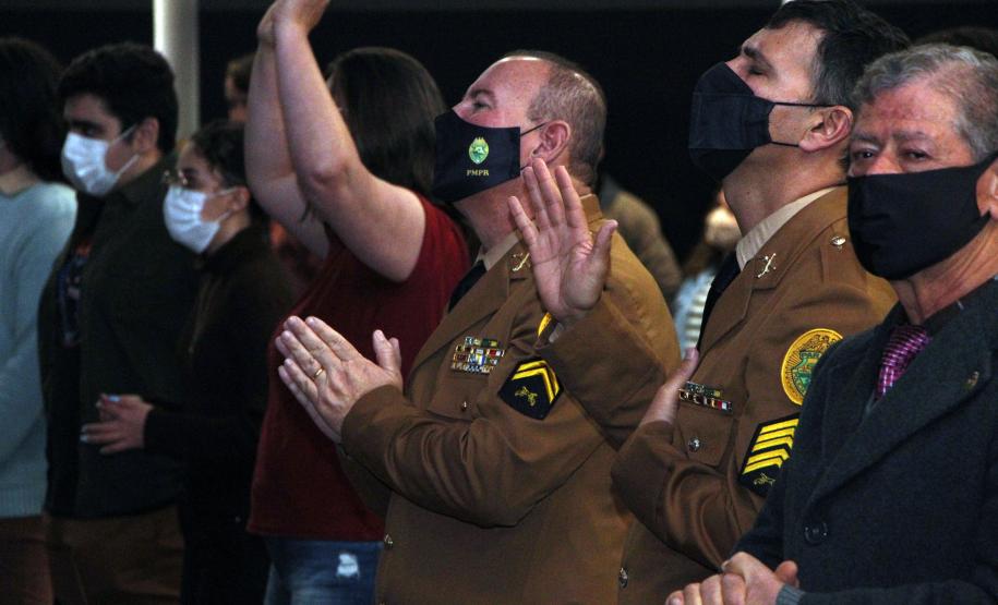 Culto especial pelos 167 anos da Polícia Militar destaca gratidão pela vida dos policiais e bombeiros militares