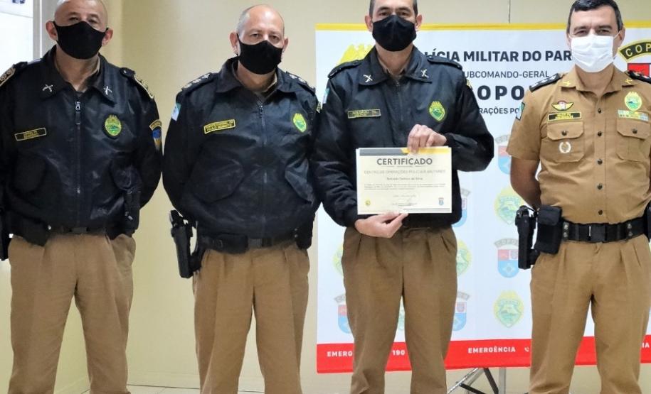 Integrantes do COPOM recebem medalha em gratidão aos serviços prestados