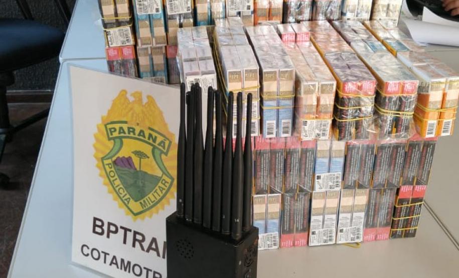 BPTran e Receita Estadual apreendem carga de R$ 46 mil em cigarros roubados na RMC