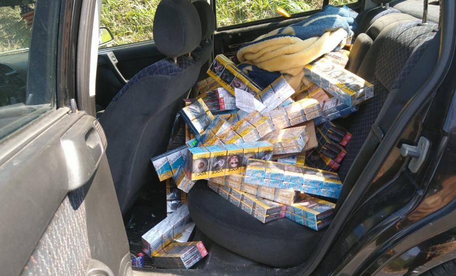 BPTran e Receita Estadual apreendem carga de R$ 46 mil em cigarros roubados na RMC