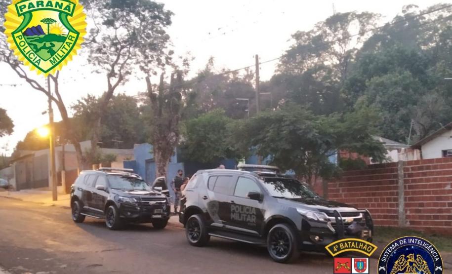 PM cumpre 15 mandados de Busca e Apreensão durante operação Bruxaria contra o tráfico de drogas nas cidades de Mandaguari e Sarandi