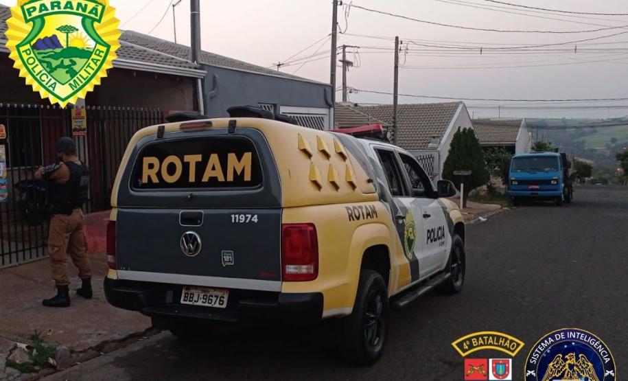 PM cumpre 15 mandados de Busca e Apreensão durante operação Bruxaria contra o tráfico de drogas nas cidades de Mandaguari e Sarandi