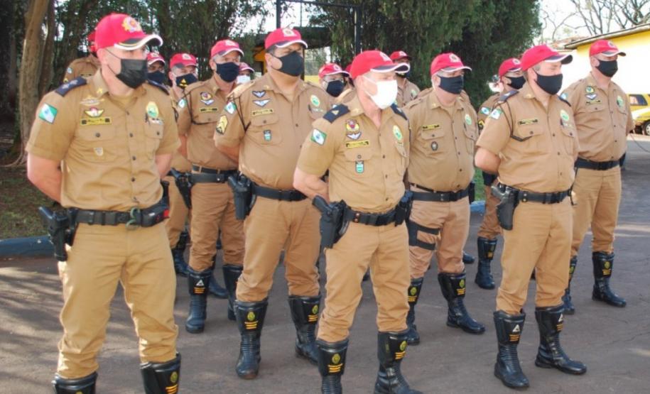 Batalhão Rodoviário homenageia oficial que comandou Companhia de Cascavel