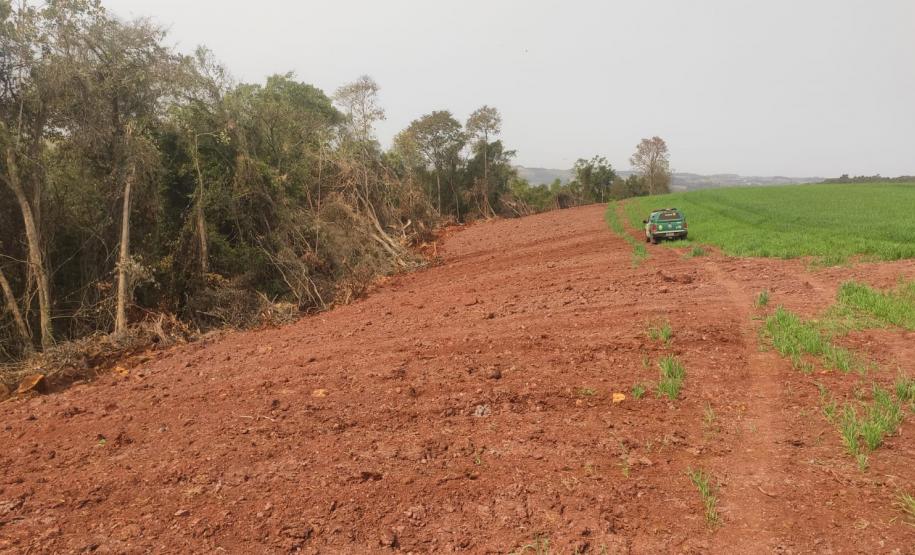 Primeiro dia da Operação Nascente Viva flagra diversos pontos de destruição de mata nativa no Sudoeste do estado