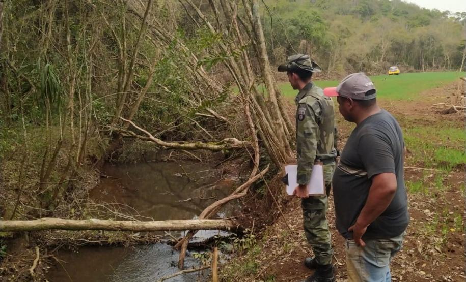 Primeiro dia da Operação Nascente Viva flagra diversos pontos de destruição de mata nativa no Sudoeste do estado