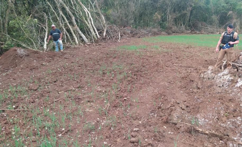 Primeiro dia da Operação Nascente Viva flagra diversos pontos de destruição de mata nativa no Sudoeste do estado