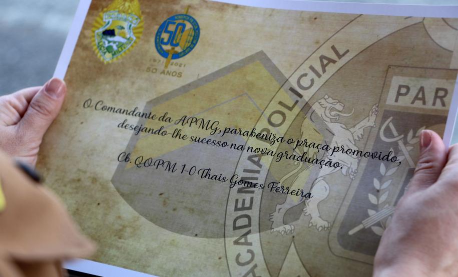 Dia do Soldado é comemorado com entrega de medalhas e homenagens a praças promovidos na APMG