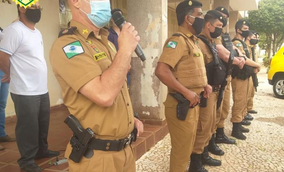 Viaturas semi blindadas são entregues para reforçar atuação da PM na região de Mandaguaçu (PR)