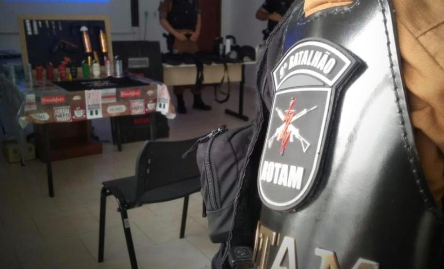 PM do Litoral difunde conhecimento sobre controle de distúrbios civis com a Guarda Municipal de Pontal do Paraná