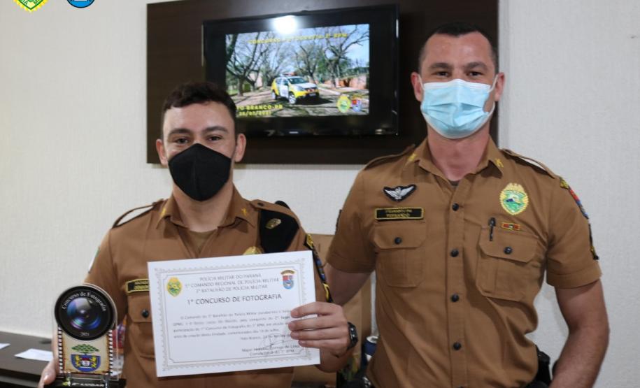 Concurso de fotografia do 3º Batalhão premia policiais vencedores em Pato Branco (PR)