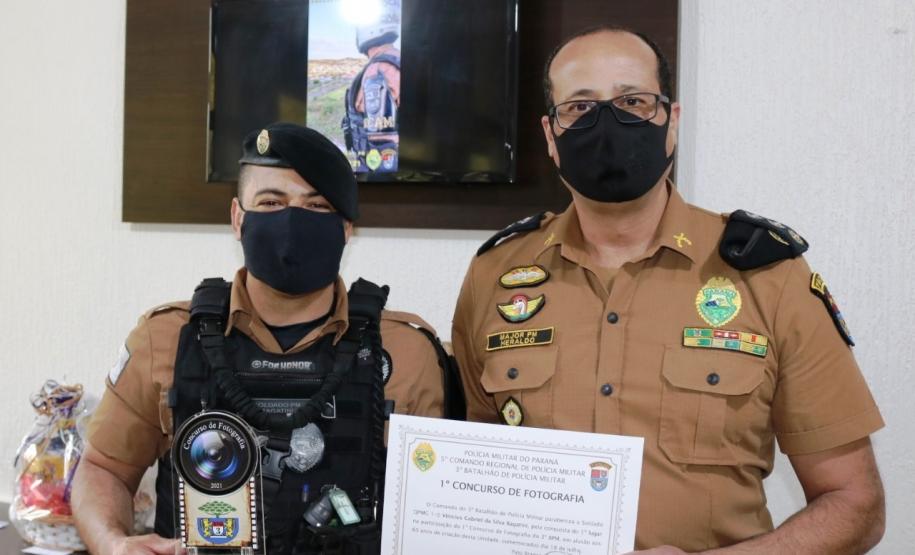 Concurso de fotografia do 3º Batalhão premia policiais vencedores em Pato Branco (PR)