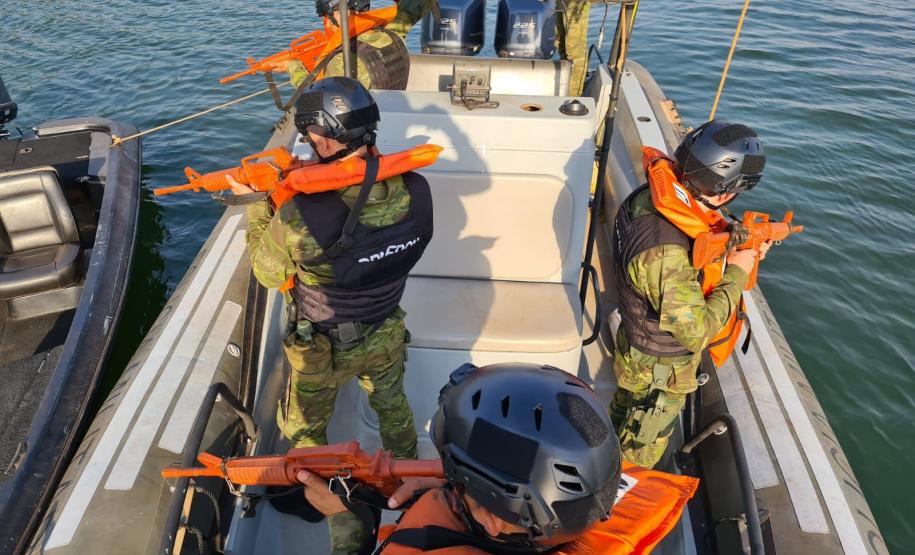 Policiais militares de Rondônia concluem curso de Interagências de Operações Fluviais no BPFRON