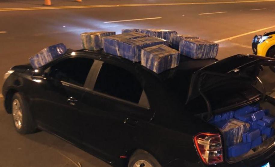 BPRv apreende quase 900 quilos de maconha em ocorrências distintas no Interior do estado