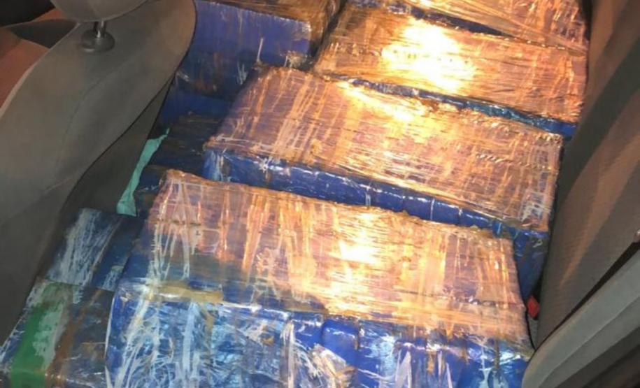 BPRv apreende quase 900 quilos de maconha em ocorrências distintas no Interior do estado