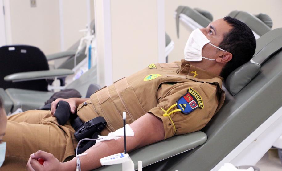 Em alusão aos 167 anos da PM, BPRv faz campanha de doação de sangue na Capital