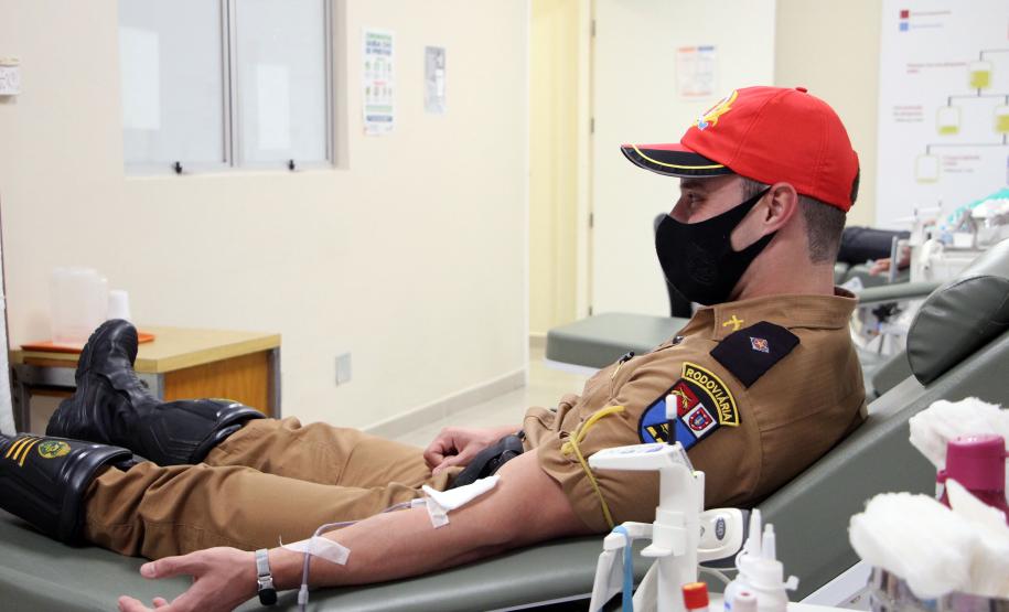 Em alusão aos 167 anos da PM, BPRv faz campanha de doação de sangue na Capital