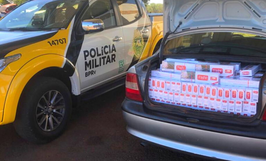 Batalhão Rodoviário da PM apreende mais de 450 quilos de maconha e cigarros no Interior do estado